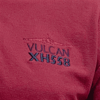 Polo Shirt - Maroon - Vulcan XH558
